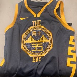 Kevin Durant Golden State Warriors City Edition Swingman Jersey